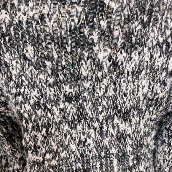 Vintage Cadogan Court Sportswear White  Confetti Mock Neck Sweater M - Picture 7 of 9